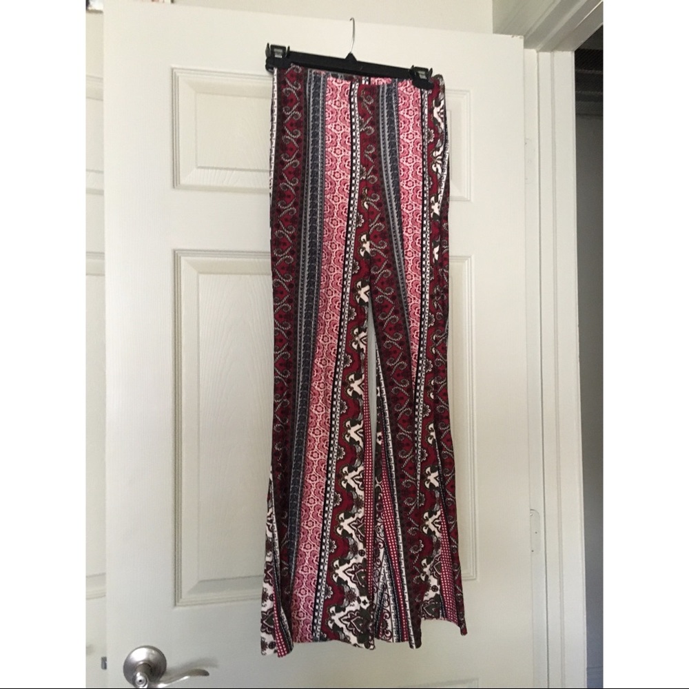 Flowy boho paisley pants